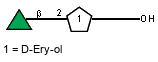 Structure from CSDB record 627