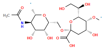 *O[C@@H]1[C@H](O)C[C@@](OC[C@H]2O[C@@H](*)[C@H](NC(C)=O)[C@@H](O)[C@H]2O)(C(=O)O)O[C@@H]1[C@H](O)CO