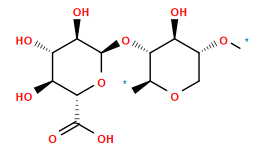 *O[C@@H]1CO[C@@H](*)[C@H](O[C@H]2O[C@H](C(=O)O)[C@@H](O)[C@H](O)[C@H]2O)[C@H]1O