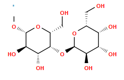 [1*]O[C@@H]1O[C@H](CO)[C@H](O[C@H]2O[C@H](CO)[C@H](O)[C@H](O)[C@H]2O)[C@H](O)[C@H]1O