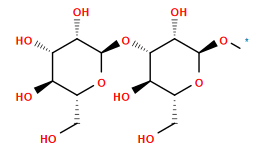 [1*]O[C@H]1O[C@H](CO)[C@@H](O)[C@H](O[C@H]2O[C@H](CO)[C@@H](O)[C@H](O)[C@@H]2O)[C@@H]1O