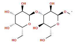 [1*]O[C@H]1O[C@H](CO)[C@@H](O)[C@H](O[C@H]2O[C@H](CO)[C@H](O)[C@H](O)[C@H]2O)[C@H]1O
