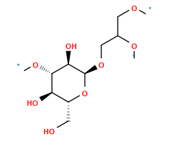 [1*]OCC(CO[C@H]1O[C@H](CO)[C@@H](O)[C@H](O[1*])[C@H]1O)O[1*]