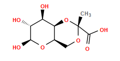 C[C@@]1(C(=O)O)OC[C@H]2O[C@@H](O)[C@H](O)[C@@H](O)[C@H]2O1