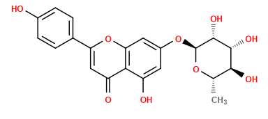 C[C@@H]1O[C@@H](Oc2cc(O)c3c(=O)cc(-c4ccc(O)cc4)oc3c2)[C@H](O)[C@H](O)[C@H]1O
