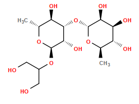 C[C@H]1O[C@H](O[C@@H]2[C@H](O)[C@@H](OC(CO)CO)O[C@H](C)[C@H]2O)[C@@H](O)[C@@H](O)[C@@H]1O
