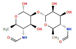 C[C@H]1O[C@H](O[C@H]2[C@@H](O)[C@H](NC=O)[C@@H](C)O[C@@H]2O)[C@@H](O)[C@@H](O)[C@@H]1NC=O