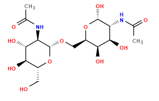 CC(=O)N[C@@H]1[C@@H](O)[C@@H](O)[C@@H](CO[C@@H]2O[C@H](CO)[C@@H](O)[C@H](O)[C@H]2NC(C)=O)O[C@@H]1O