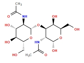 CC(=O)N[C@@H]1[C@@H](O[C@@H]2O[C@H](CO)[C@@H](O)[C@H](O)[C@H]2NC(C)=O)[C@@H](O)[C@@H](CO)O[C@@H]1O