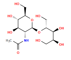 CC(=O)N[C@H]1[C@H](O[C@H](CO)[C@@H](O)[C@@H](O)CO)O[C@H](CO)[C@@H](O)[C@@H]1O