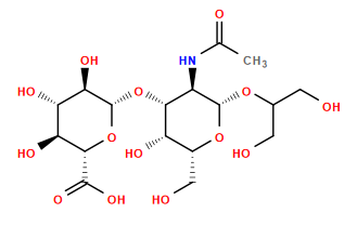 CC(=O)N[C@H]1[C@H](OC(CO)CO)O[C@H](CO)[C@H](O)[C@@H]1O[C@@H]1O[C@H](C(=O)O)[C@@H](O)[C@H](O)[C@H]1O