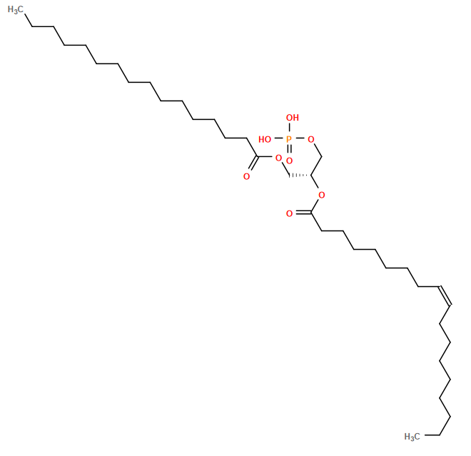 CCCCCCCC/C=C\CCCCCCCC(=O)O[C@H](COC(=O)CCCCCCCCCCCCCCC)COP(=O)(O)O