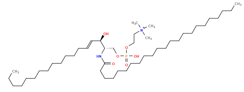 CCCCCCCCCCCCC/C=C/[C@@H](O)[C@H](COP(=O)(O)OCC[N+](C)(C)C)NC(=O)CCCCCCCCCCCCCCCCCCCCCC