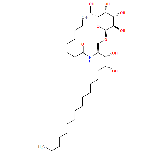 CCCCCCCCCCCCCC[C@@H](O)[C@@H](O)[C@H](CO[C@H]1O[C@H](CO)[C@H](O)[C@H](O)[C@H]1O)NC(=O)CCCCCCC