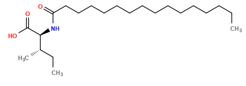 CCCCCCCCCCCCCCCC(=O)N[C@H](C(=O)O)[C@@H](C)CC