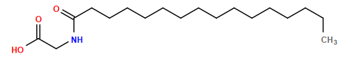 CCCCCCCCCCCCCCCC(=O)NCC(=O)O