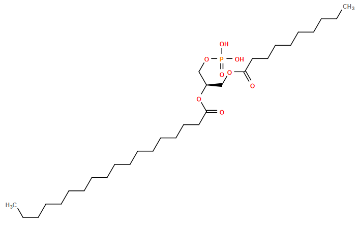 CCCCCCCCCCCCCCCCCC(=O)O[C@H](COC(=O)CCCCCCCCC)COP(=O)(O)O