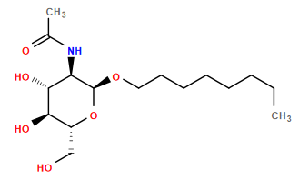 CCCCCCCCO[C@H]1O[C@H](CO)[C@@H](O)[C@H](O)[C@H]1NC(C)=O