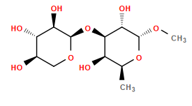 CO[C@@H]1O[C@@H](C)[C@@H](O)[C@@H](O[C@H]2OC[C@@H](O)[C@H](O)[C@H]2O)[C@@H]1O