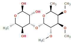 CO[C@H]1[C@H](OC)[C@H](O[C@@H]2[C@@H](O)[C@H](C)O[C@@H](O)[C@@H]2O)O[C@@H](C)[C@H]1OC