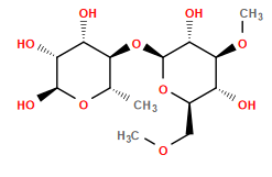 COC[C@H]1O[C@@H](O[C@@H]2[C@@H](O)[C@@H](O)[C@H](O)O[C@H]2C)[C@H](O)[C@@H](OC)[C@@H]1O