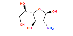 N[C@@H]1[C@@H](O)[C@H]([C@H](O)CO)O[C@H]1O