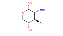 N[C@@H]1[C@@H](O)[C@H](O)CO[C@@H]1O