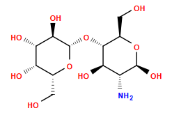 N[C@@H]1[C@@H](O)[C@H](O[C@@H]2O[C@H](CO)[C@H](O)[C@H](O)[C@H]2O)[C@@H](CO)O[C@H]1O