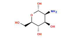 N[C@H]1[C@@H](O)[C@H](O)[C@@H](CO)O[C@@H]1O