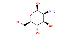 N[C@H]1[C@@H](O)[C@H](O)[C@@H](CO)O[C@H]1O