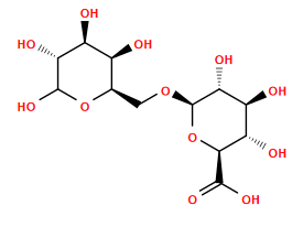 O=C(O)[C@H]1O[C@@H](OC[C@H]2OC(O)[C@H](O)[C@@H](O)[C@H]2O)[C@H](O)[C@@H](O)[C@@H]1O