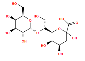 O=C(O)C1(O)C[C@@H](O)[C@@H](O)[C@@H]([C@@H](CO)O[C@H]2O[C@H](CO)[C@H](O)[C@H](O)[C@H]2O)O1