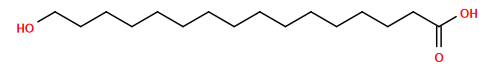 O=C(O)CCCCCCCCCCCCCCCO