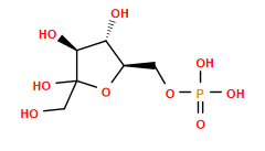 O=P(O)(O)OC[C@H]1OC(O)(CO)[C@@H](O)[C@@H]1O