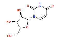 O=c1ccn([C@@H]2O[C@H](CO)[C@@H](O)[C@H]2O)c(=O)[nH]1