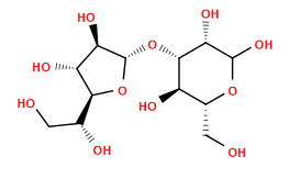 OC[C@@H](O)[C@@H]1O[C@@H](O[C@@H]2[C@H](O)C(O)O[C@H](CO)[C@H]2O)[C@H](O)[C@H]1O