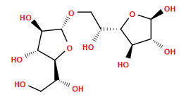 OC[C@@H](O)[C@@H]1O[C@@H](OC[C@@H](O)[C@@H]2O[C@@H](O)[C@H](O)[C@H]2O)[C@H](O)[C@H]1O
