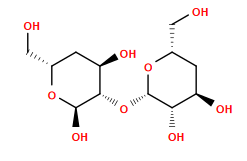 OC[C@@H]1C[C@@H](O)[C@H](O)[C@H](O[C@H]2[C@H](O)C[C@@H](CO)O[C@@H]2O)O1